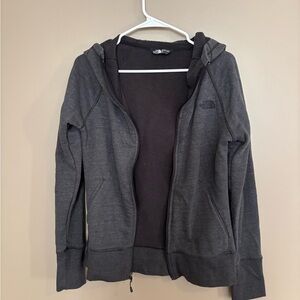 The North Face Women's Dark Gray Full-Zip Jacket